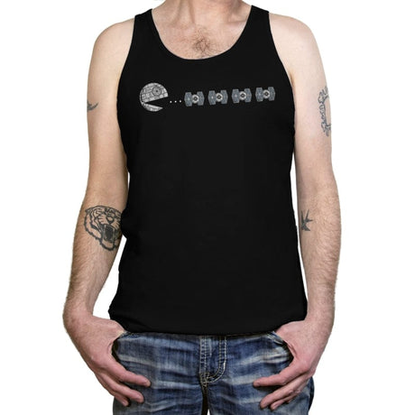 Pac Death Star - Tanktop Tanktop RIPT Apparel X-Small / Black