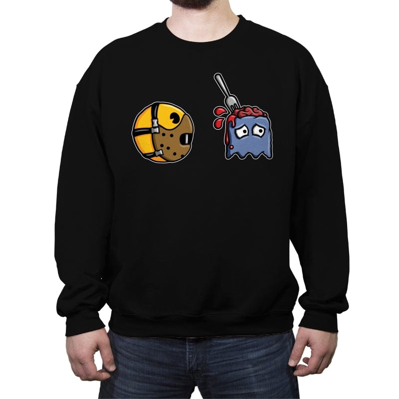 Pac-Ibal - Crew Neck Sweatshirt Crew Neck Sweatshirt RIPT Apparel Small / Black