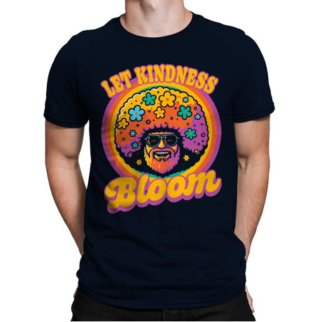 Painter Kindness Bloom - Mens Premium T-Shirts RIPT Apparel Small / Midnight Navy
