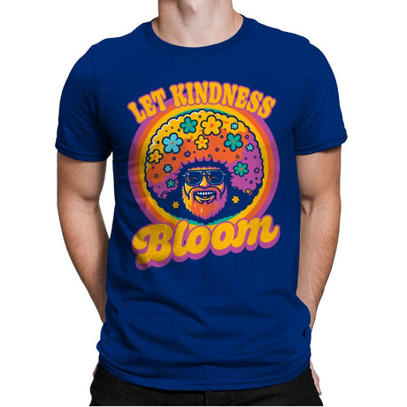 Painter Kindness Bloom - Mens Premium T-Shirts RIPT Apparel Small / Royal