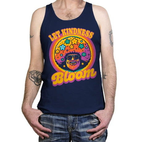 Painter Kindness Bloom - Tanktop Tanktop RIPT Apparel X-Small / Navy