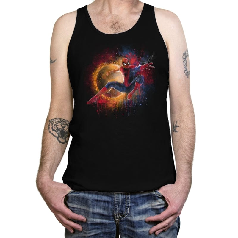Painting the Spiderverse - Tanktop Tanktop RIPT Apparel X-Small / Black