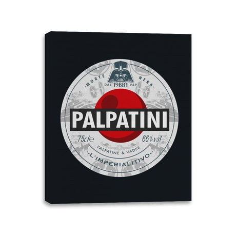 Palpatini - Canvas Wraps Canvas Wraps RIPT Apparel 11x14 / Black