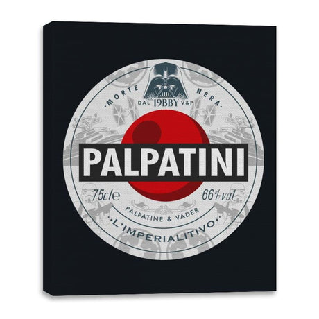 Palpatini - Canvas Wraps Canvas Wraps RIPT Apparel 16x20 / Black