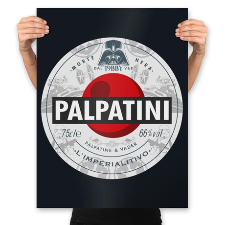 Palpatini - Prints Posters RIPT Apparel 18x24 / Black