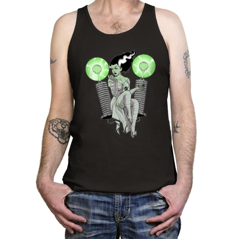 Pampered PinUp Bride - Tanktop Tanktop RIPT Apparel