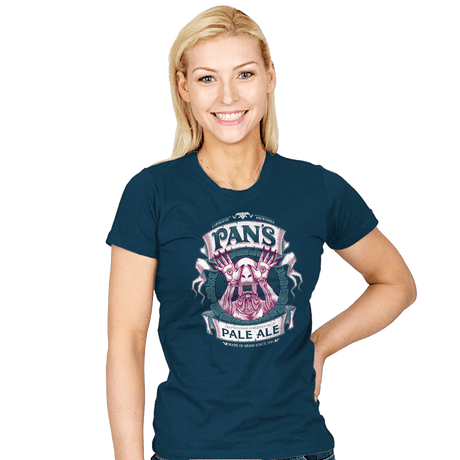Pan's Pale Ale - Womens T-Shirts RIPT Apparel
