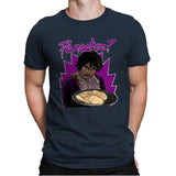 Pancakes - Anytime - Mens Premium T-Shirts RIPT Apparel Small / Indigo