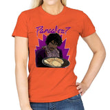 Pancakes - Anytime - Womens T-Shirts RIPT Apparel Small / Orange