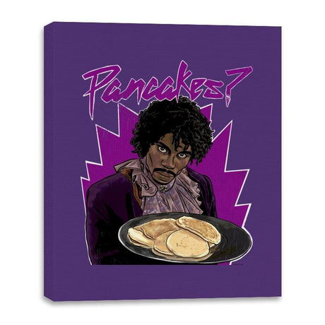 Pancakes - Canvas Wraps Canvas Wraps RIPT Apparel 16x20 / Purple