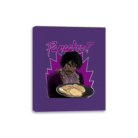 Pancakes - Canvas Wraps Canvas Wraps RIPT Apparel 8x10 / Purple