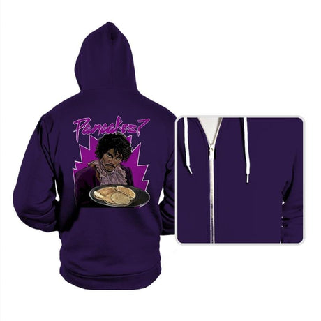 Pancakes - Hoodies Hoodies RIPT Apparel Small / Team Purple