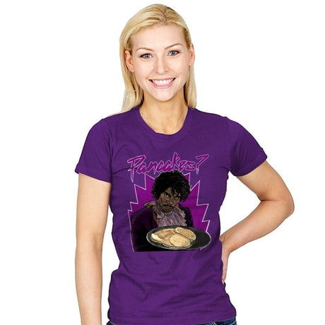 Pancakes - Womens T-Shirts RIPT Apparel