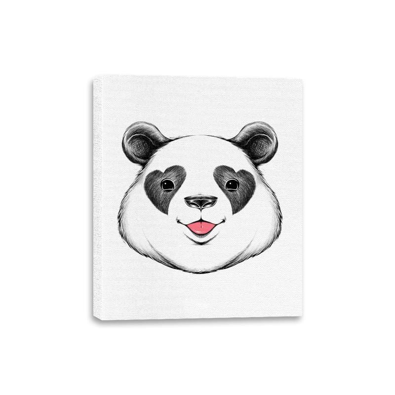 Panda Love - Canvas Wraps Canvas Wraps RIPT Apparel 8x10 / White