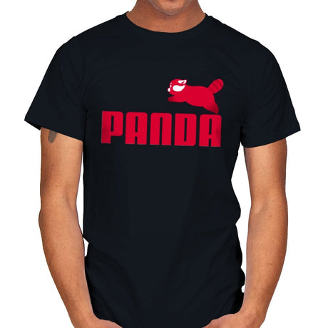 Panda - Mens T-Shirts RIPT Apparel Small / Black