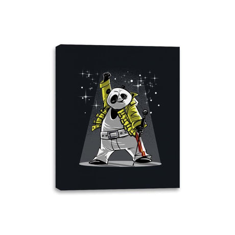 Panda Mercury - Canvas Wraps Canvas Wraps RIPT Apparel 8x10 / Black