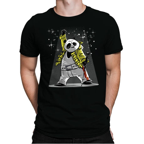 Panda Mercury - Mens Premium T-Shirts RIPT Apparel Small / Black