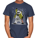 Panda Mercury - Mens T-Shirts RIPT Apparel Small / Navy