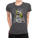 Panda Mercury - Womens Premium T-Shirts RIPT Apparel Small / Heavy Metal