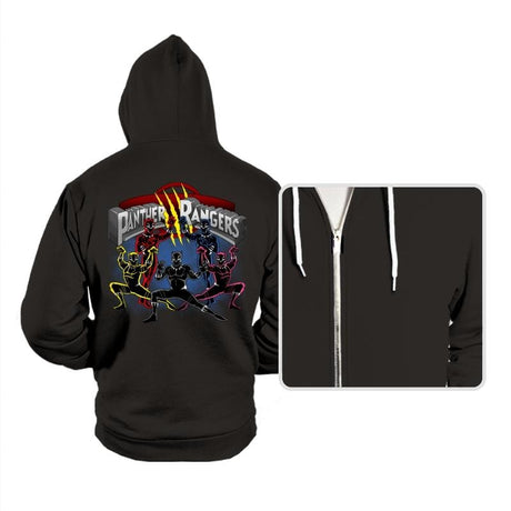 Panther Rangers - Hoodies Hoodies RIPT Apparel Small / Black