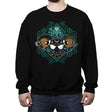 Pantherpuff Girls Forever - Crew Neck Sweatshirt Crew Neck Sweatshirt RIPT Apparel Small / Black