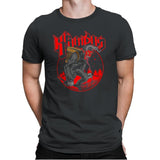 Papa Krampus - Mens Premium T-Shirts RIPT Apparel Small / Heavy Metal