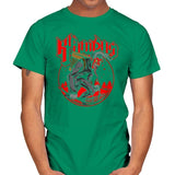 Papa Krampus - Mens T-Shirts RIPT Apparel Small / Kelly Green