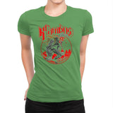Papa Krampus - Womens Premium T-Shirts RIPT Apparel Small / Kelly Green