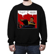 Paper Beats Rock - Crew Neck Sweatshirt Crew Neck Sweatshirt RIPT Apparel Small / Black