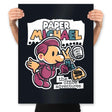 Paper Michael - Prints Posters RIPT Apparel 18x24 / Black