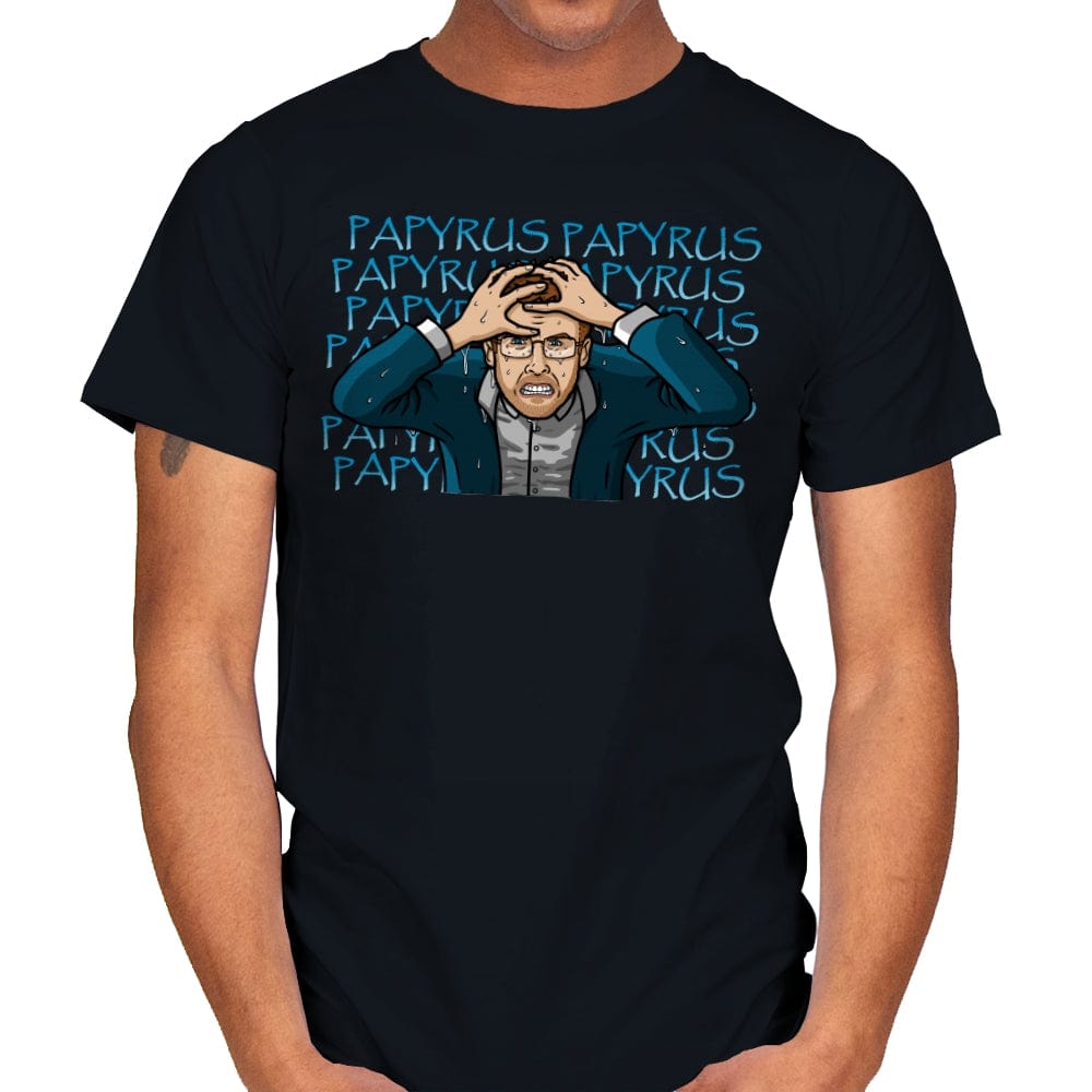Papyrus! - Mens T-Shirts RIPT Apparel Small / Black