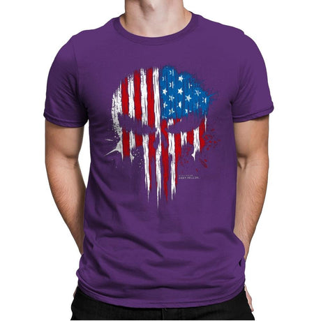 Para Bellum Exclusive - Best Seller - Mens Premium T-Shirts RIPT Apparel Small / Purple Rush