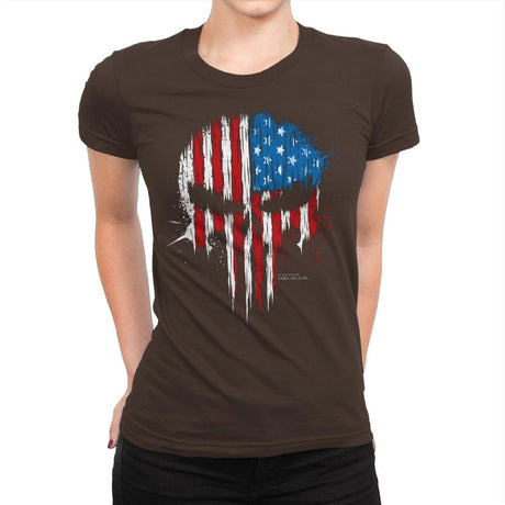 Para Bellum Exclusive - Best Seller - Womens Premium T-Shirts RIPT Apparel Small / Dark Chocolate