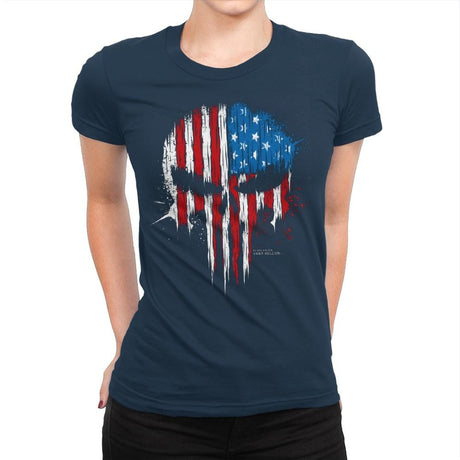 Para Bellum Exclusive - Best Seller - Womens Premium T-Shirts RIPT Apparel Small / Midnight Navy