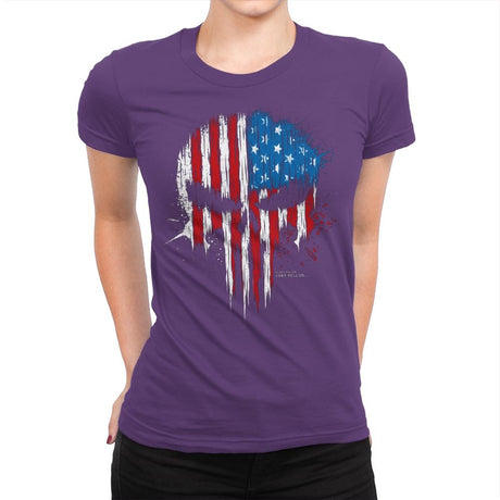 Para Bellum Exclusive - Best Seller - Womens Premium T-Shirts RIPT Apparel Small / Purple Rush