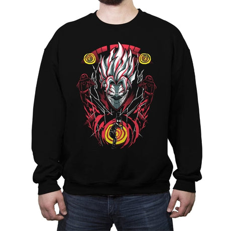 Paranormal Clash - Crew Neck Sweatshirt Crew Neck Sweatshirt RIPT Apparel Small / Black