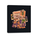 Paranormal Investigations - Canvas Wraps Canvas Wraps RIPT Apparel 11x14 / Black