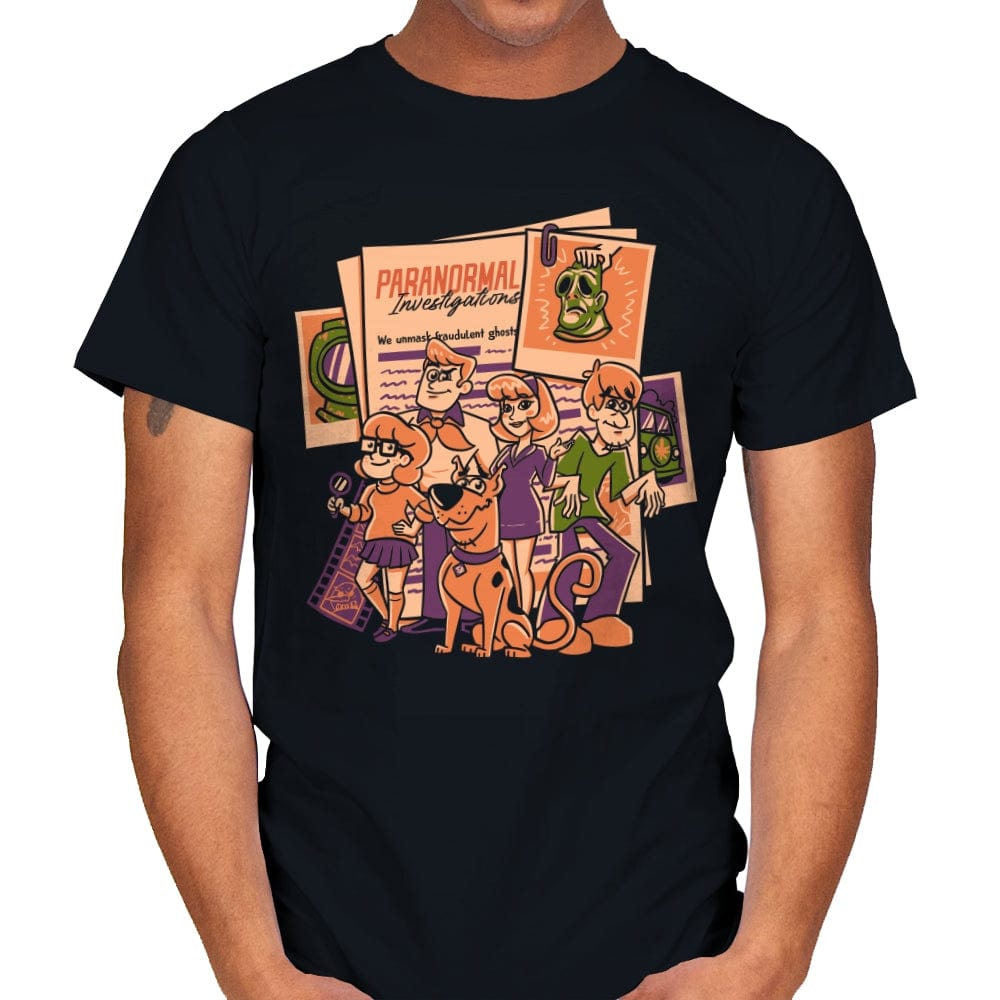 Paranormal Investigations - Mens T-Shirts RIPT Apparel Small / Black