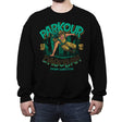 Parkour Dagobah - Crew Neck Sweatshirt Crew Neck Sweatshirt RIPT Apparel Small / Black