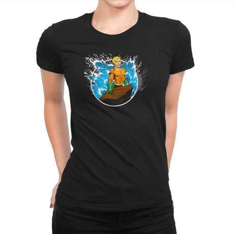 Part of Arthur's World Exclusive - Womens Premium T-Shirts RIPT Apparel Small / Black