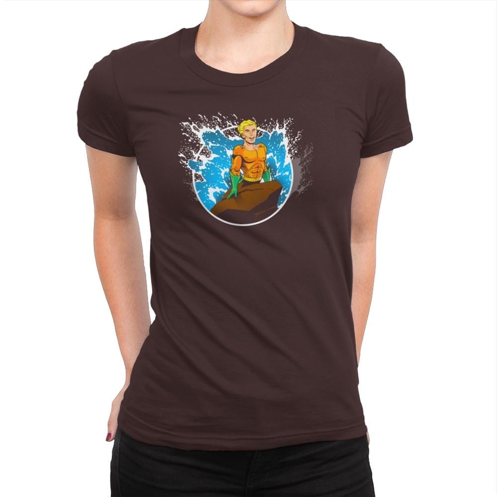 Part of Arthur's World Exclusive - Womens Premium T-Shirts RIPT Apparel Small / Dark Chocolate
