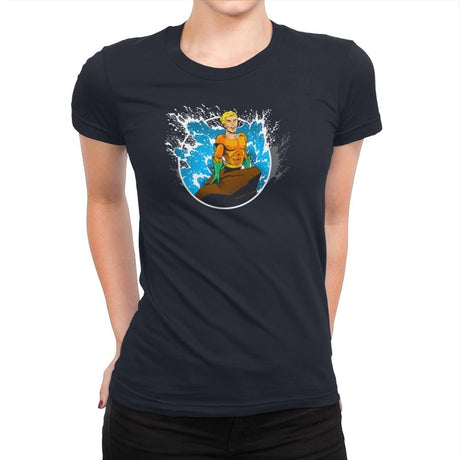 Part of Arthur's World Exclusive - Womens Premium T-Shirts RIPT Apparel Small / Midnight Navy