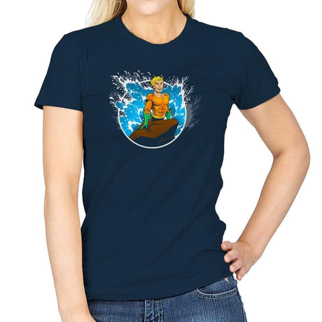 Part of Arthur's World Exclusive - Womens T-Shirts RIPT Apparel Small / Navy