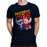 Partners in Crime - Mens Premium T-Shirts RIPT Apparel Small / Midnight Navy