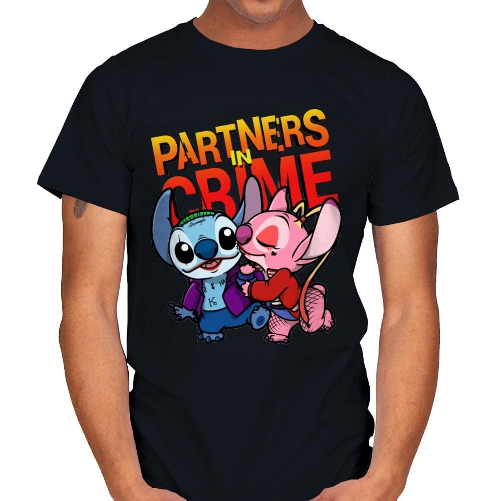 Partners in Crime - Mens T-Shirts RIPT Apparel Small / Black