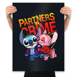 Partners in Crime - Prints Posters RIPT Apparel 18x24 / Black