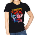 Partners in Crime - Womens T-Shirts RIPT Apparel Small / Black