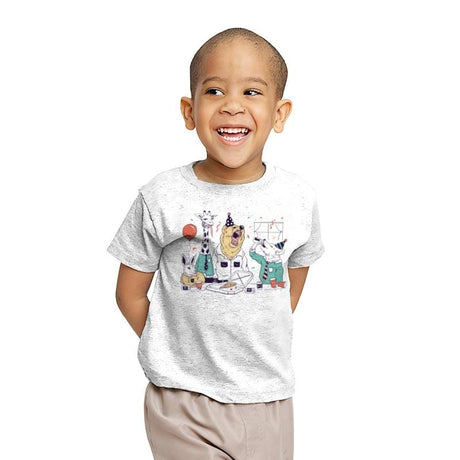 Party Animals! - Youth T-Shirts RIPT Apparel X-small / White