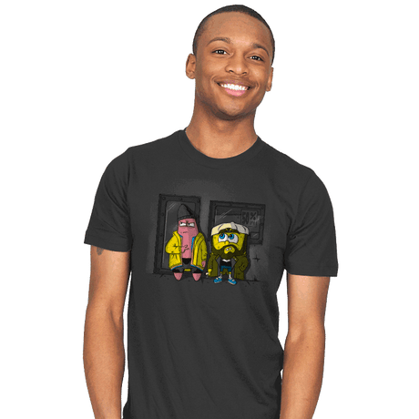 Pat & Silent Bob SquarePants - Mens T-Shirts RIPT Apparel