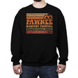 Pawnee Harvest Festival - Crew Neck Sweatshirt Crew Neck Sweatshirt RIPT Apparel Small / Black